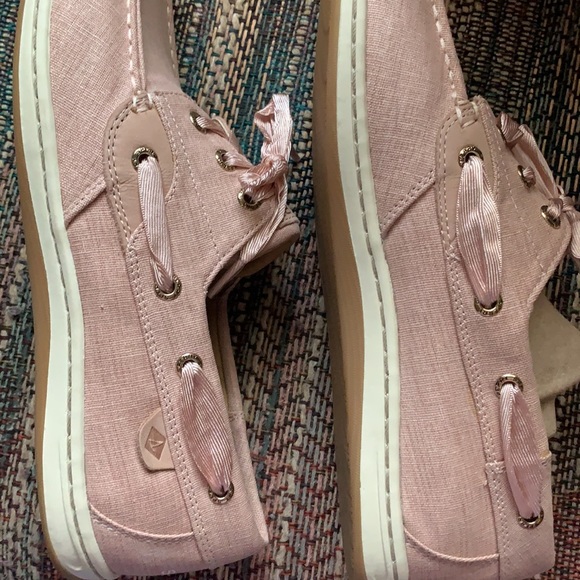 Sperry song fish linen pink women’s 11 - Picture 3 of 7